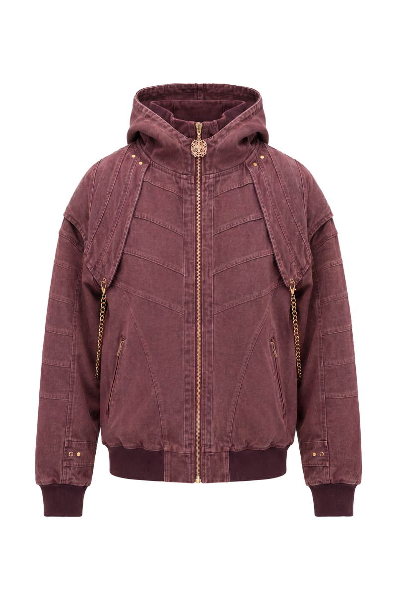 Veste Inferno Washed Denim