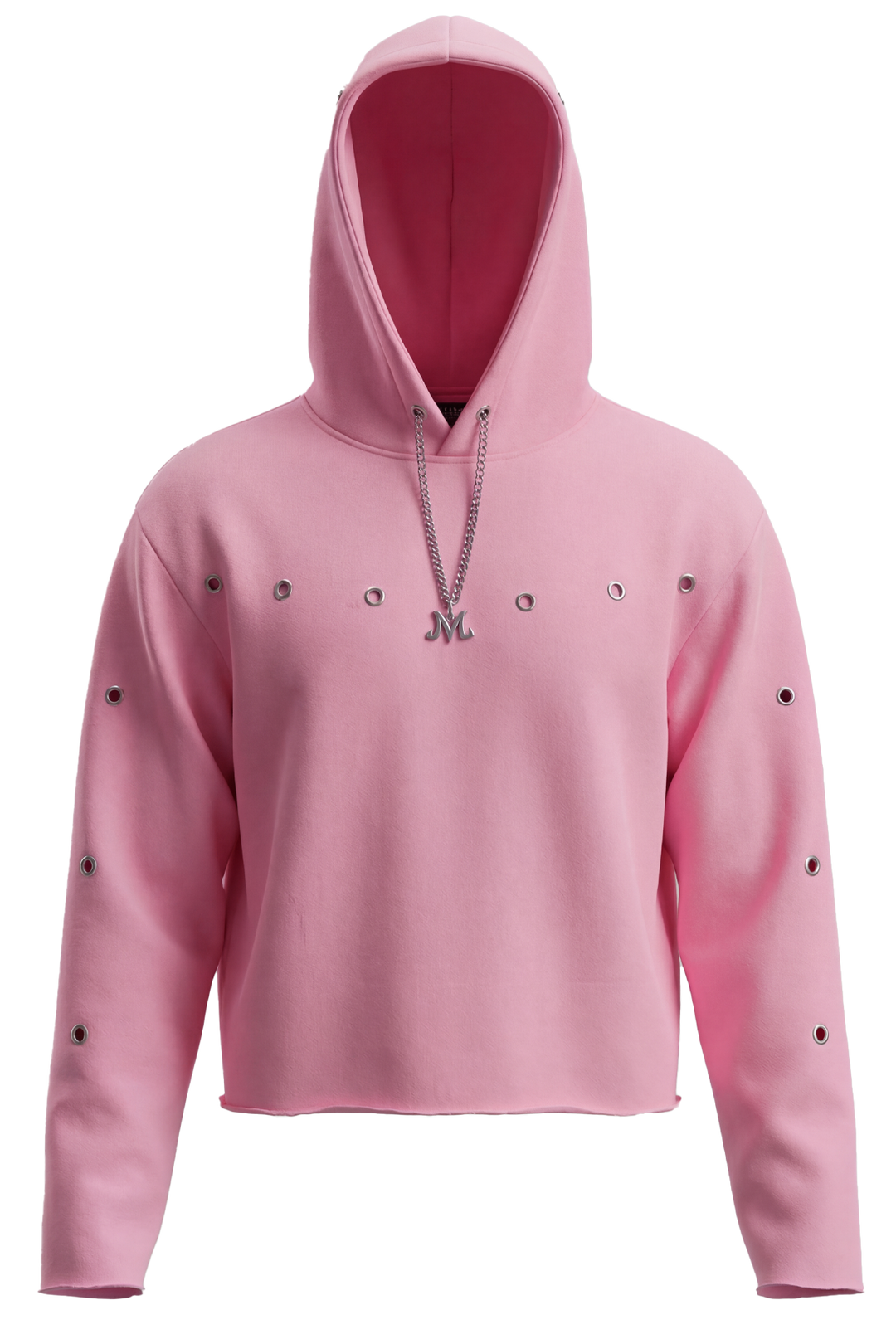 Hoodie streetwear inspiré de Majin Buu Dragon Ball Z en coton épais 460g, coupe cropped boxy, œillets métalliques, édition limitée Kaizo-Ku