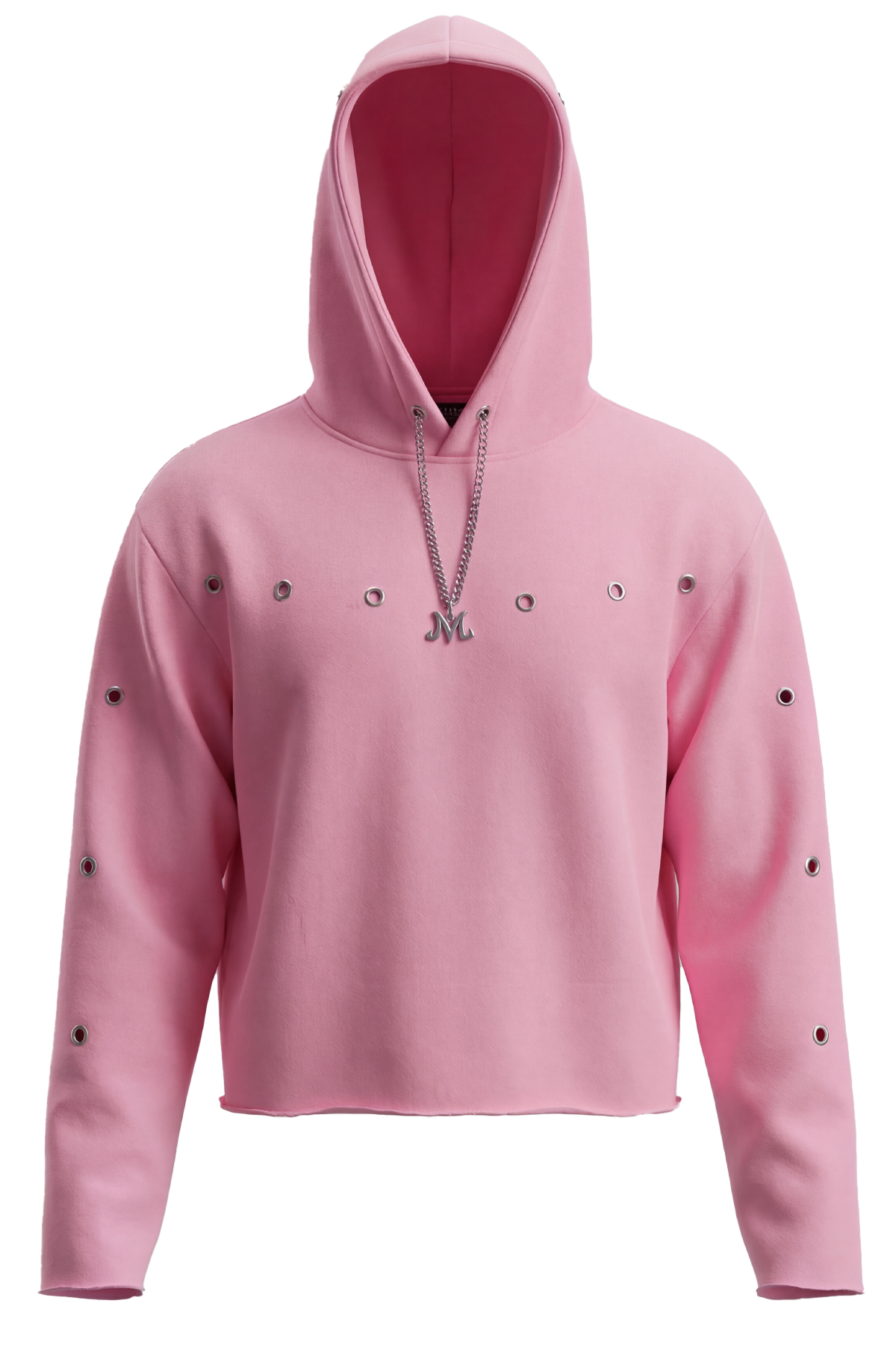 Hoodie streetwear inspiré de Majin Buu Dragon Ball Z en coton épais 460g, coupe cropped boxy, œillets métalliques, édition limitée Kaizo-Ku