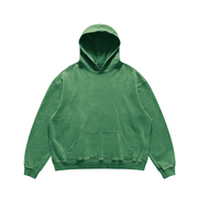 Step into spring with our Cactus Green Oversized Vintage Hoodie, embodying the fresh, vibrant spirit of the season with its lively color and comfortable fit.