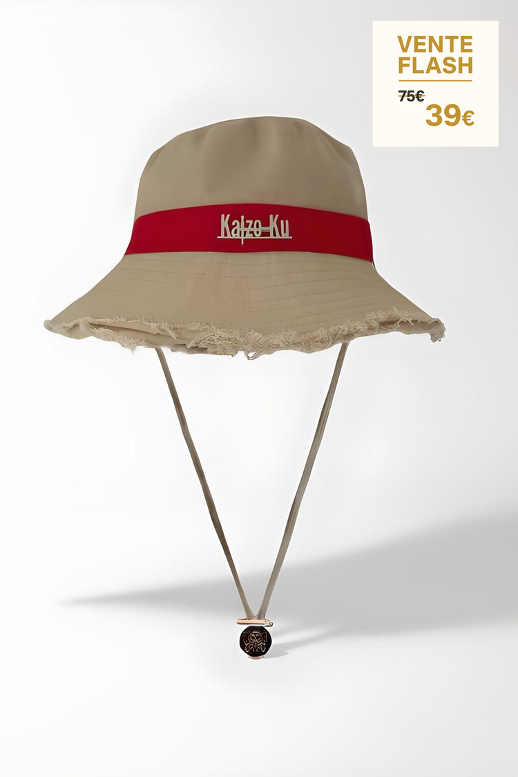 Le chapeau de paille de luffy de one piece enfin adapté n streetwear