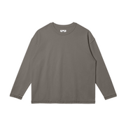 From the back, the Friar Gray Long Sleeve T-Shirt is a testament to timeless style, perfect for those who appreciate the beauty in simplicity.