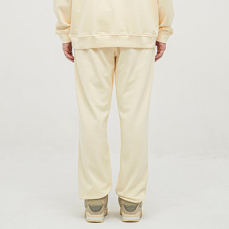 The Natural Beige Heavyweight Baggy Joggers blend seamlessly with any outfit, offering a warm, earthy tone.