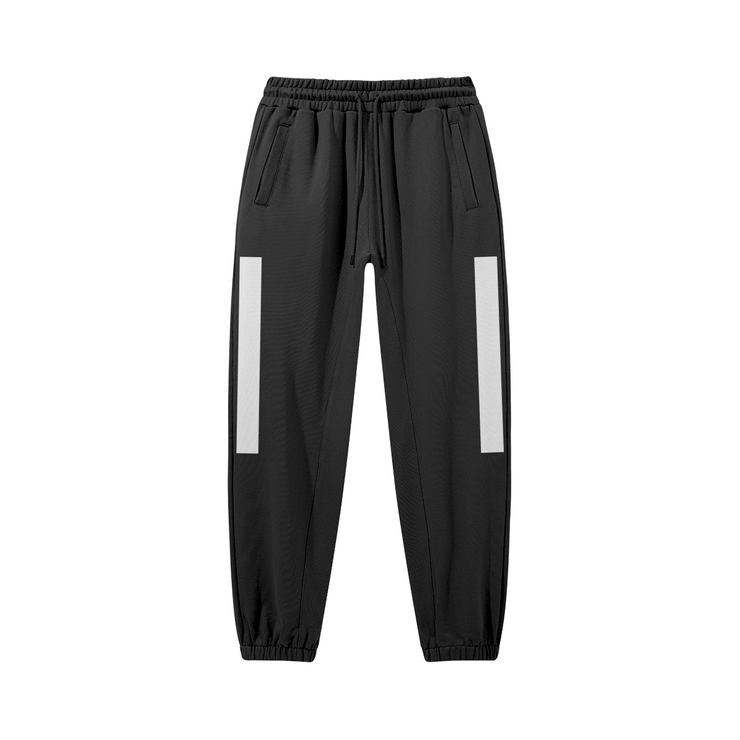 Black Heavyweight Baggy Joggers in a sleek, timeless design for essential wardrobe versatility