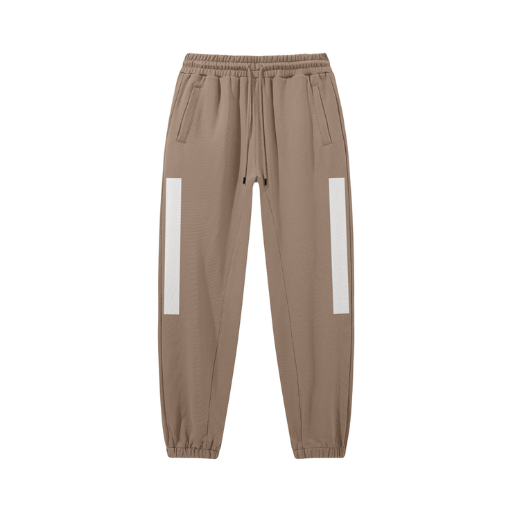 Brown Heavyweight Baggy Joggers in a rich, earthy tone, ideal for versatile, everyday styling.