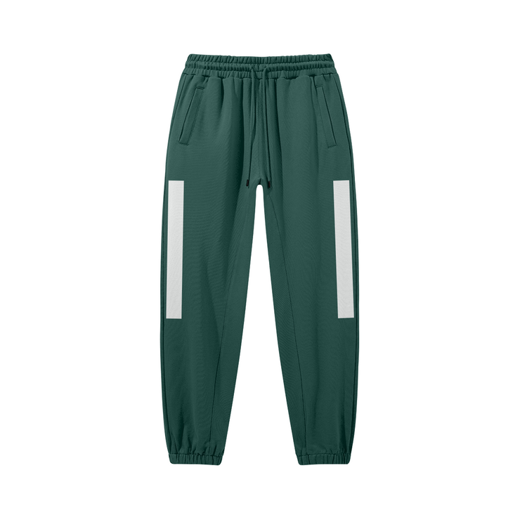 Green Heavyweight Baggy Joggers in a refreshing, natural shade for a relaxed and comfortable look.