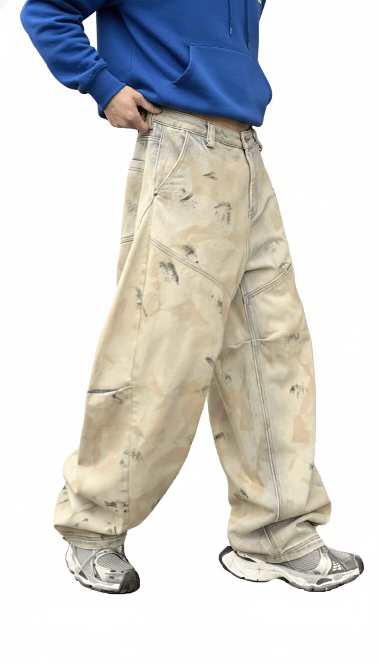 Jean Baggy Law Kaizo-Ku - Curved Blade Jeans