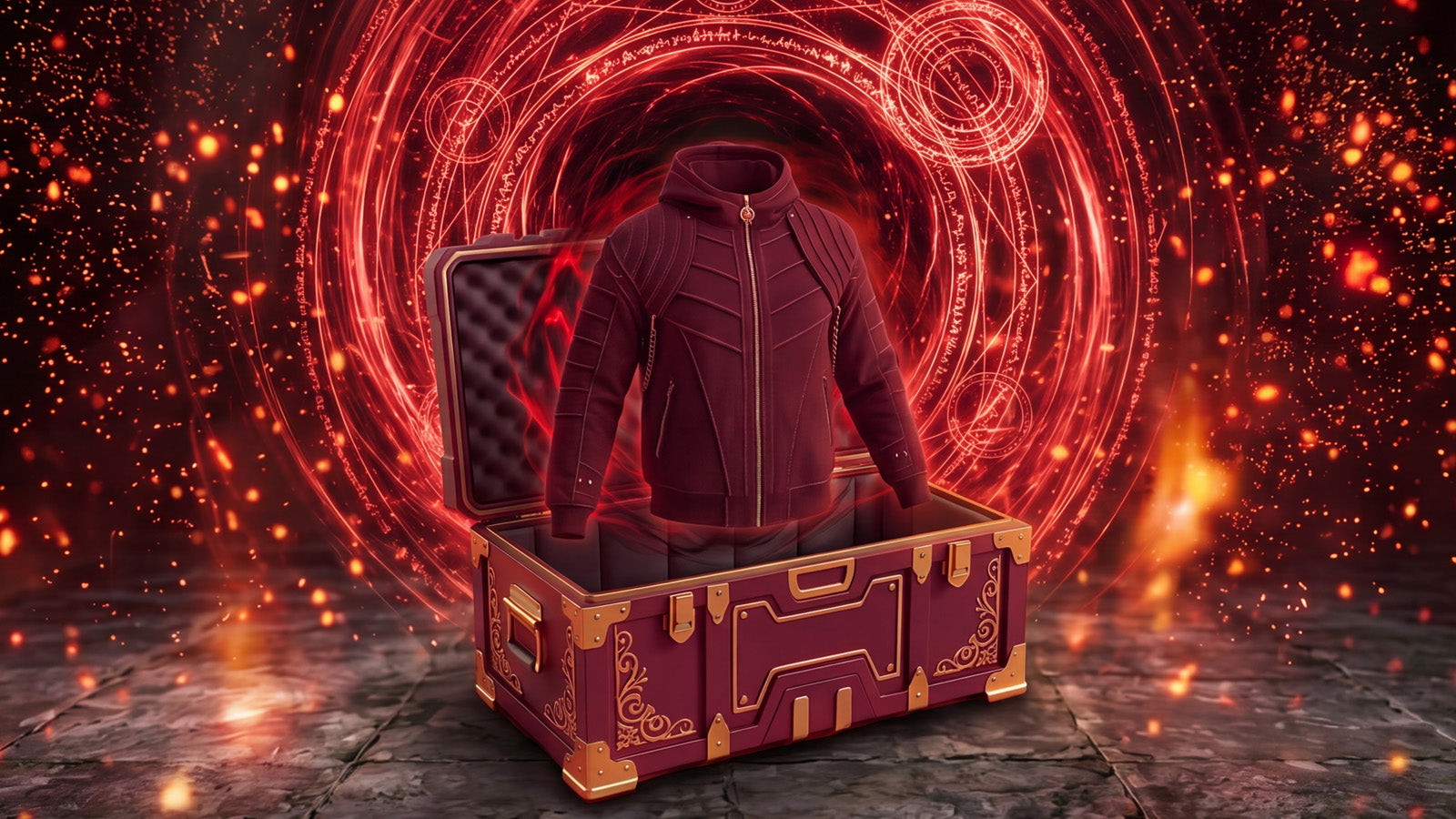 Inferno - veste zippé french terry 500 gsm