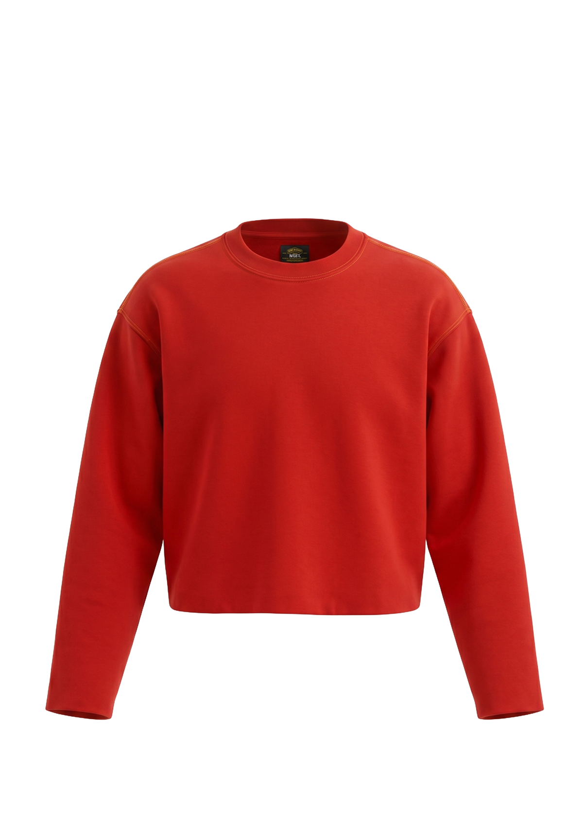 Sweatshirt Rouge Oversize Kaizo-Ku