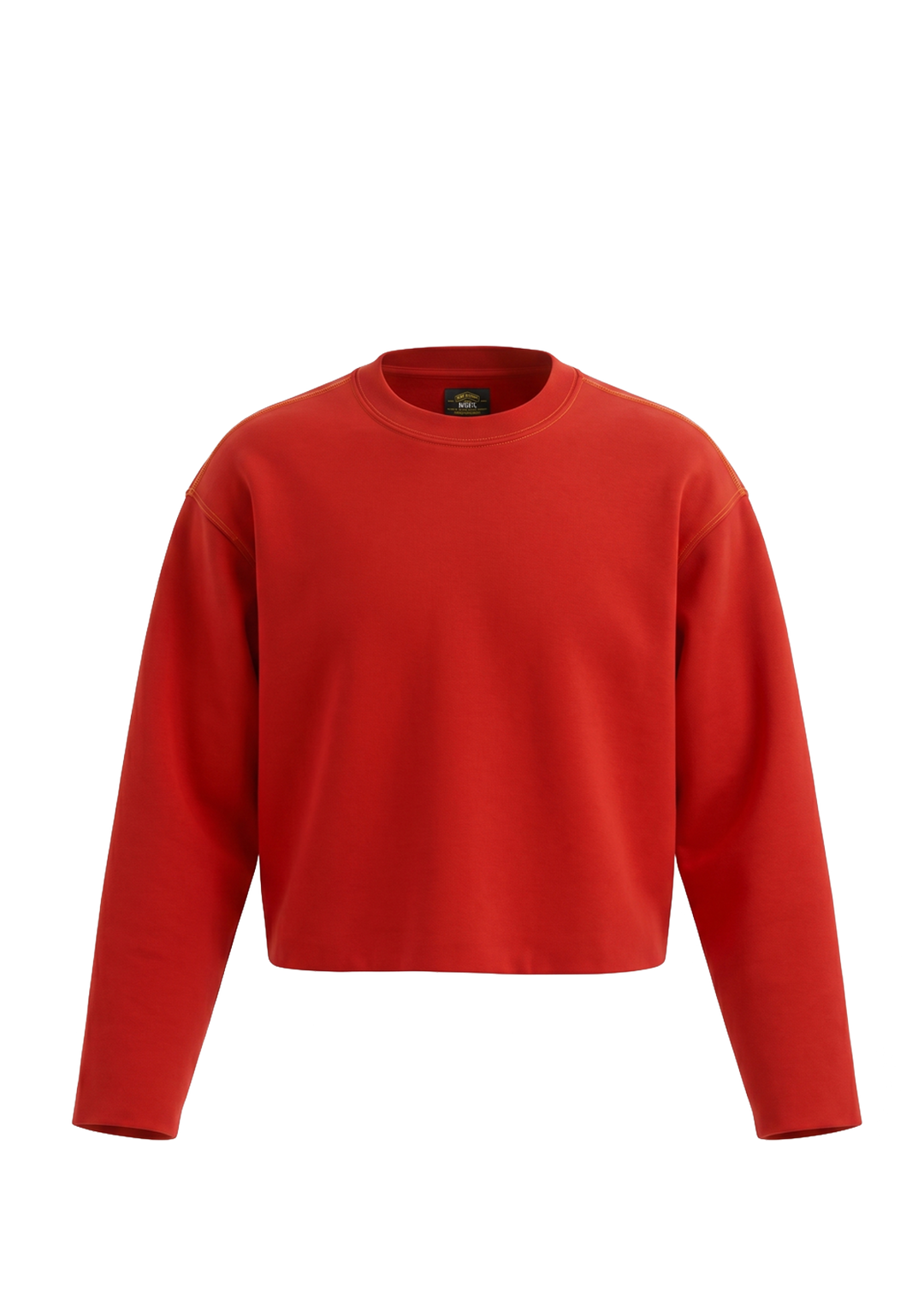 Sweatshirt Rouge Oversize "Kaizo-Ku" – Long Sleeve Inspiré de Luffy