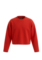 Sweatshirt Rouge Oversize 
