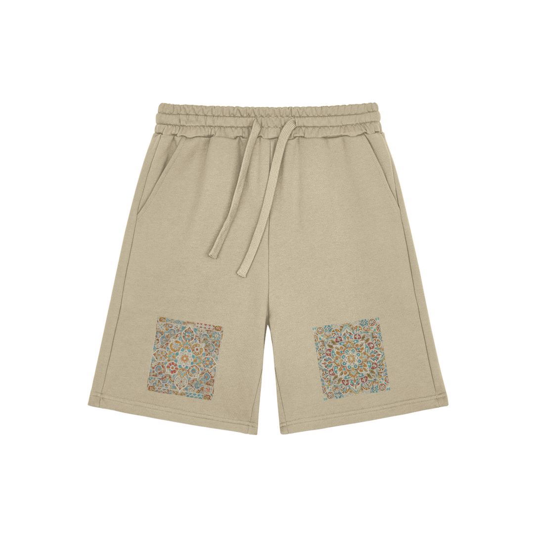 Kaizo-Ku Oversized Sand Zellige Shorts