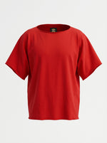 T-shirt oversize rouge 